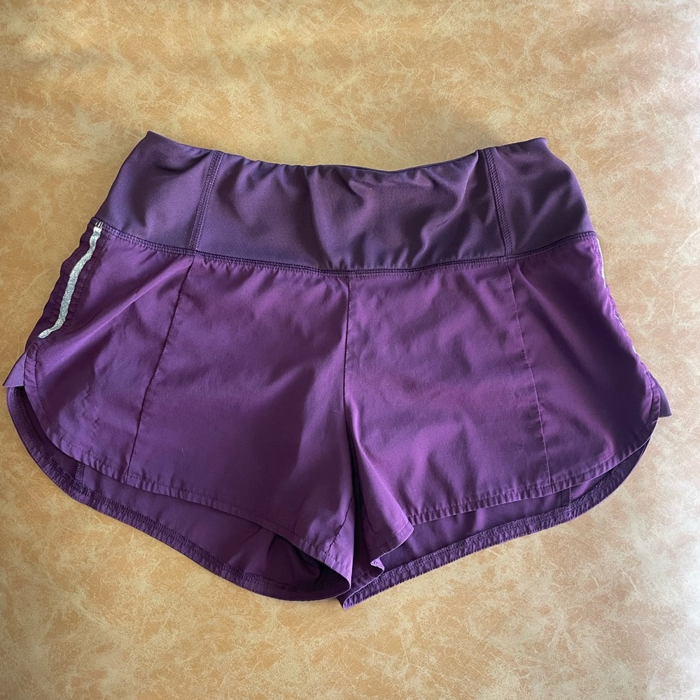 ATHLETA | Run Free Short 3.5” | Plum Purple | XS